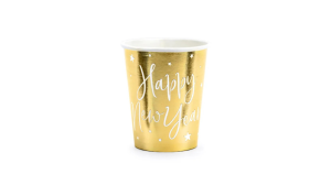 Papkrus - Happy Newyear- guld