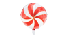 Folie Ballon  - Candy, 35 cm, Rd