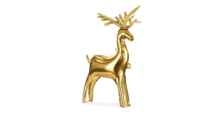 Folie Ballon  Reindeer, 83 x 52 cm, gold