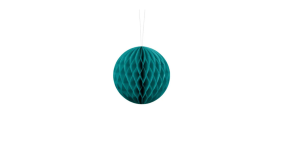 Honeycomb Ball - Lagoon Blue - 10 cm - 1 stk./ps