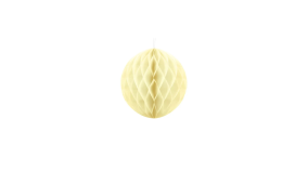 Honeycomb Ball - Straw - 10 cm - 1 stk./ps