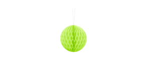 Honeycomb Ball - Apple Green - 10 cm - 1 stk./ps