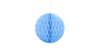 Honeycomb Ball - Light Blue - 20 cm - 1 stk./ps