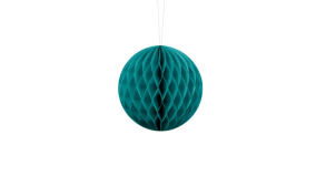 Honeycomb Ball - Lagoon Blue - 20 cm - 1 stk./ps