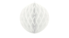 Honeycomb Ball - White - 30 cm - 1 stk./ps