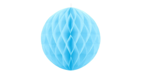 Honeycomb Ball - Sky Blue - 30 cm - 1 stk./ps