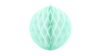 Honeycomb Ball - Light Mint - 30 cm - 1 stk./ps