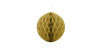 Honeycomb Ball - Gold - 20 cm - 1 stk./ps